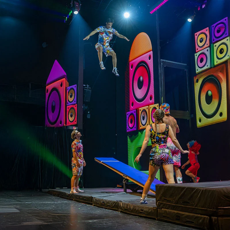 Foto von der Künstlergruppe 4-Jump-Crew