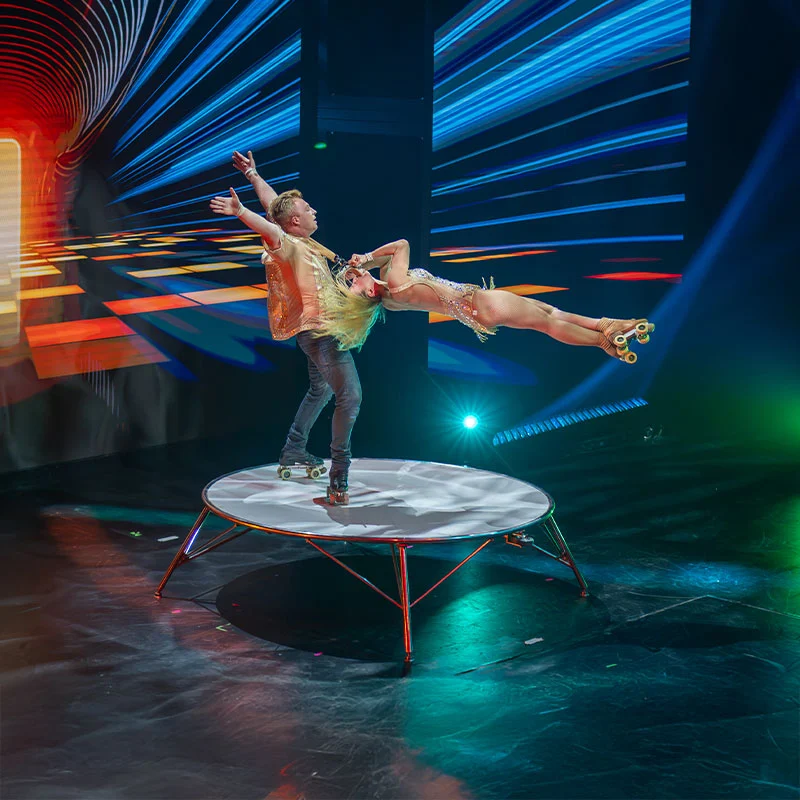 Foto von dem Künstlerduo Skating Donnert's