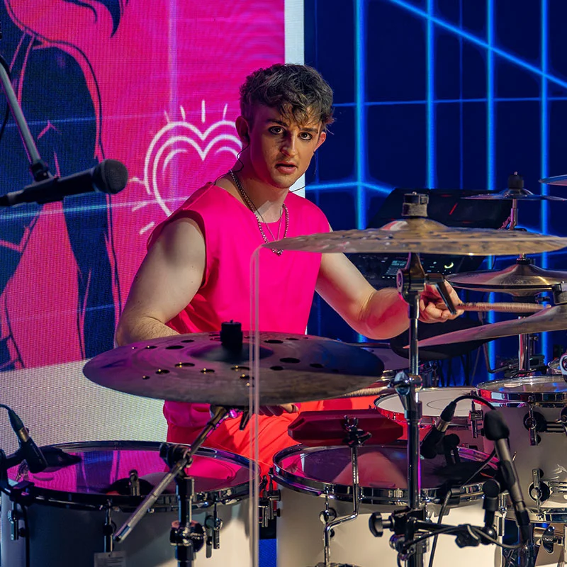 Foto van bandlid Janek Vogler