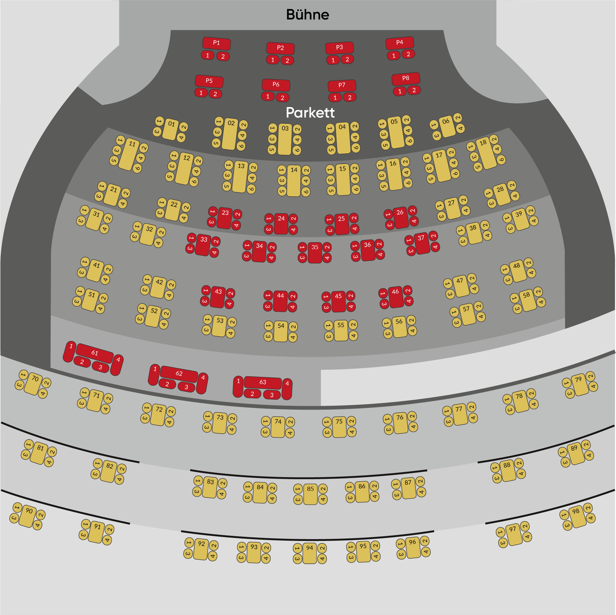 GOP Münster Saalplan 2024